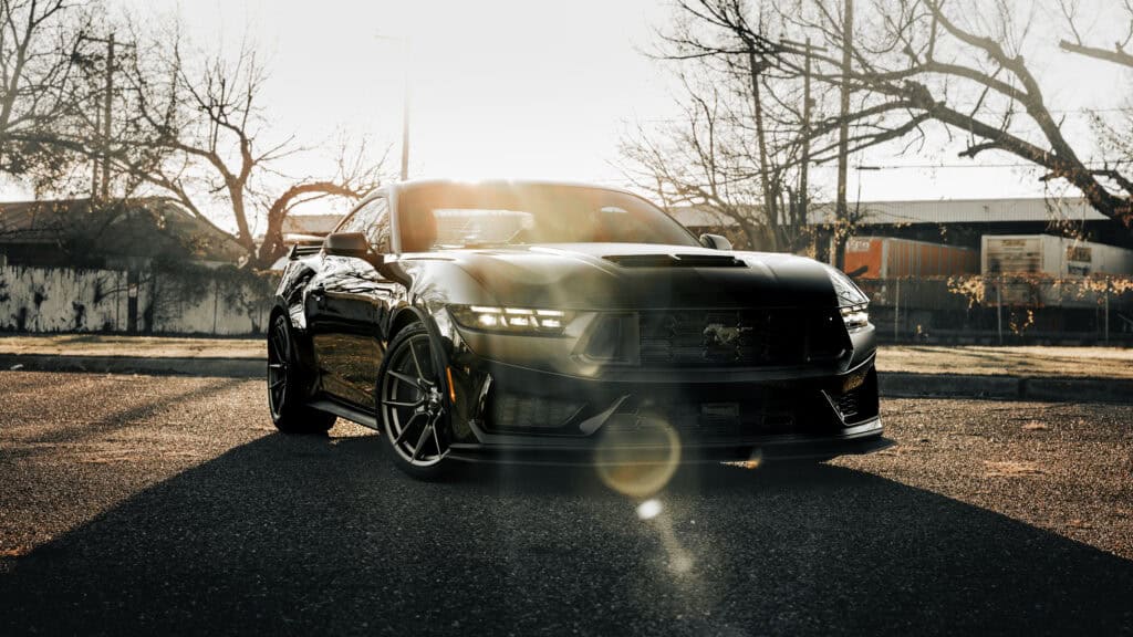 Performance vehicle with ceramic window tint