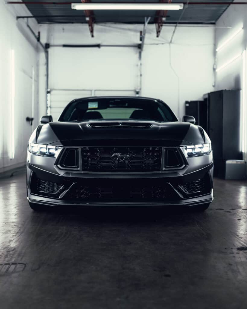 Ford Mustang Dark Horse full front PPF install